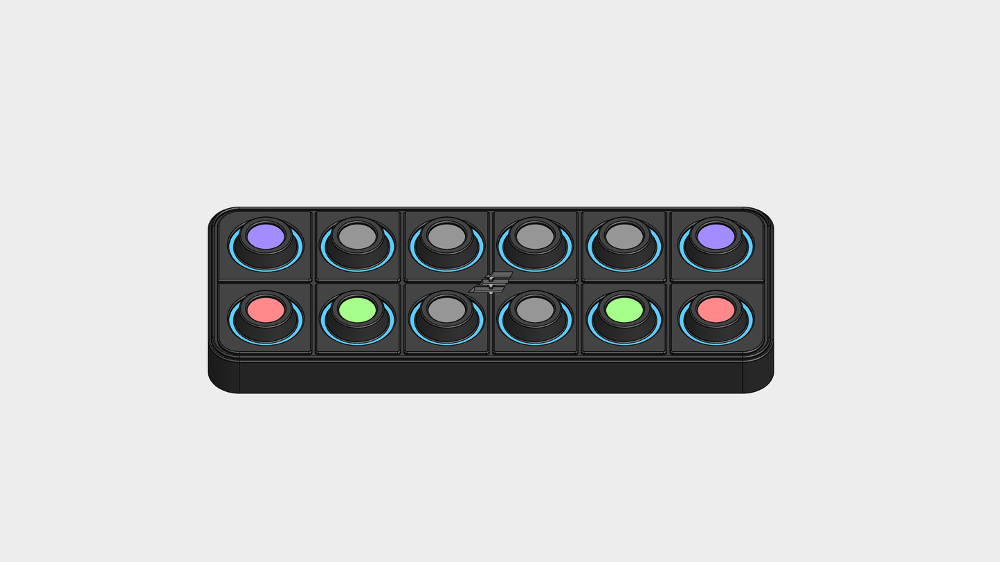 12 Button Blink/Aim Key Panel