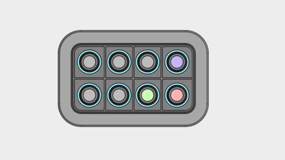 Aim / Blink 8 Way Key Panel Bezel
