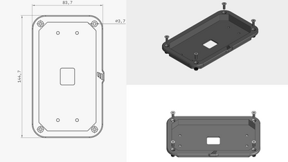Diode Dynamics D-Switch Flush Mount (Exposed Hardware)