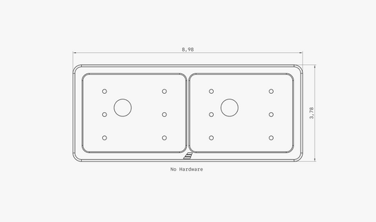 Switch-Pro Dual Bezel Flush Mounts