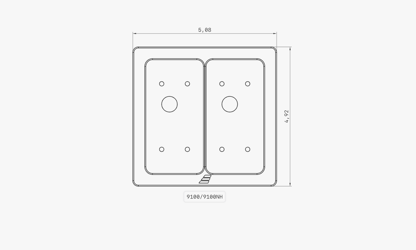 Switch-Pro Dual Bezel Flush Mounts