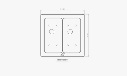 Switch-Pro Dual Bezel Flush Mounts