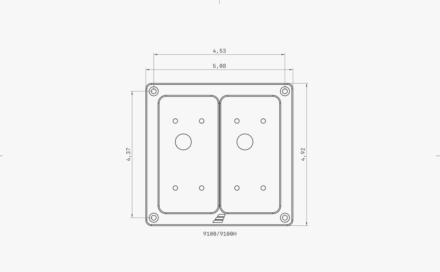 Switch-Pro Dual Bezel Flush Mounts