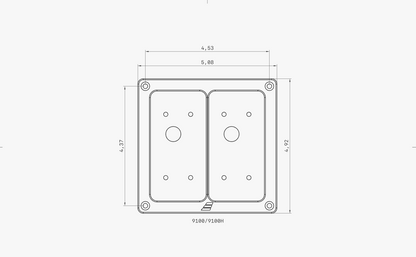 Switch-Pro Dual Bezel Flush Mounts