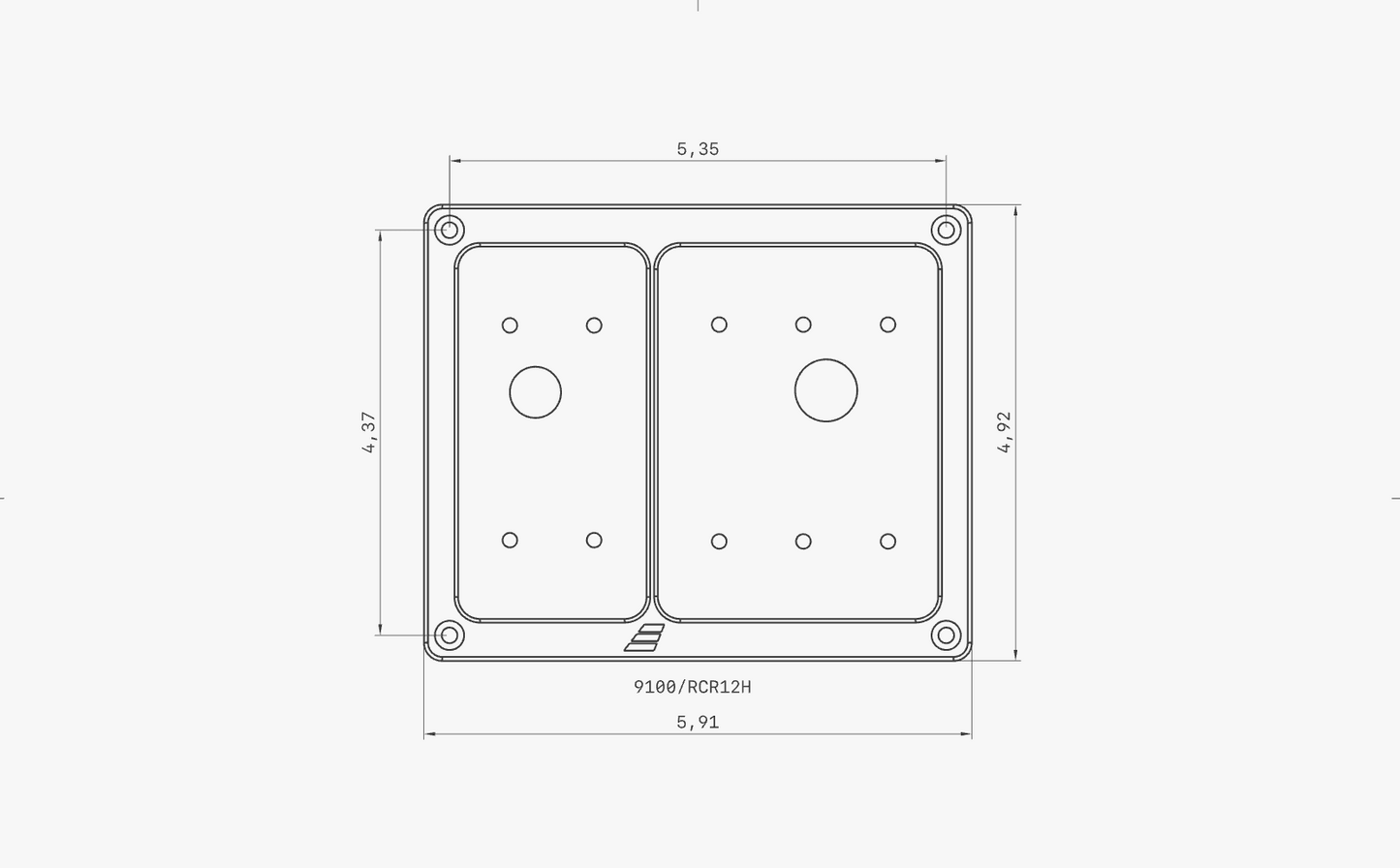 Switch-Pro Dual Bezel Flush Mounts