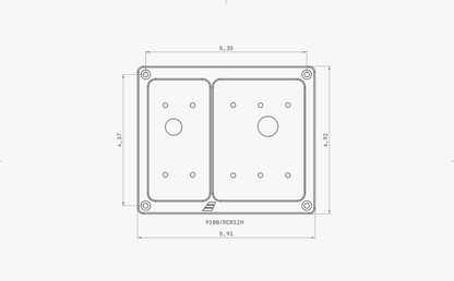 Switch-Pro Dual Bezel Flush Mounts