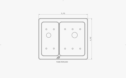 Switch-Pro Dual Bezel Flush Mounts