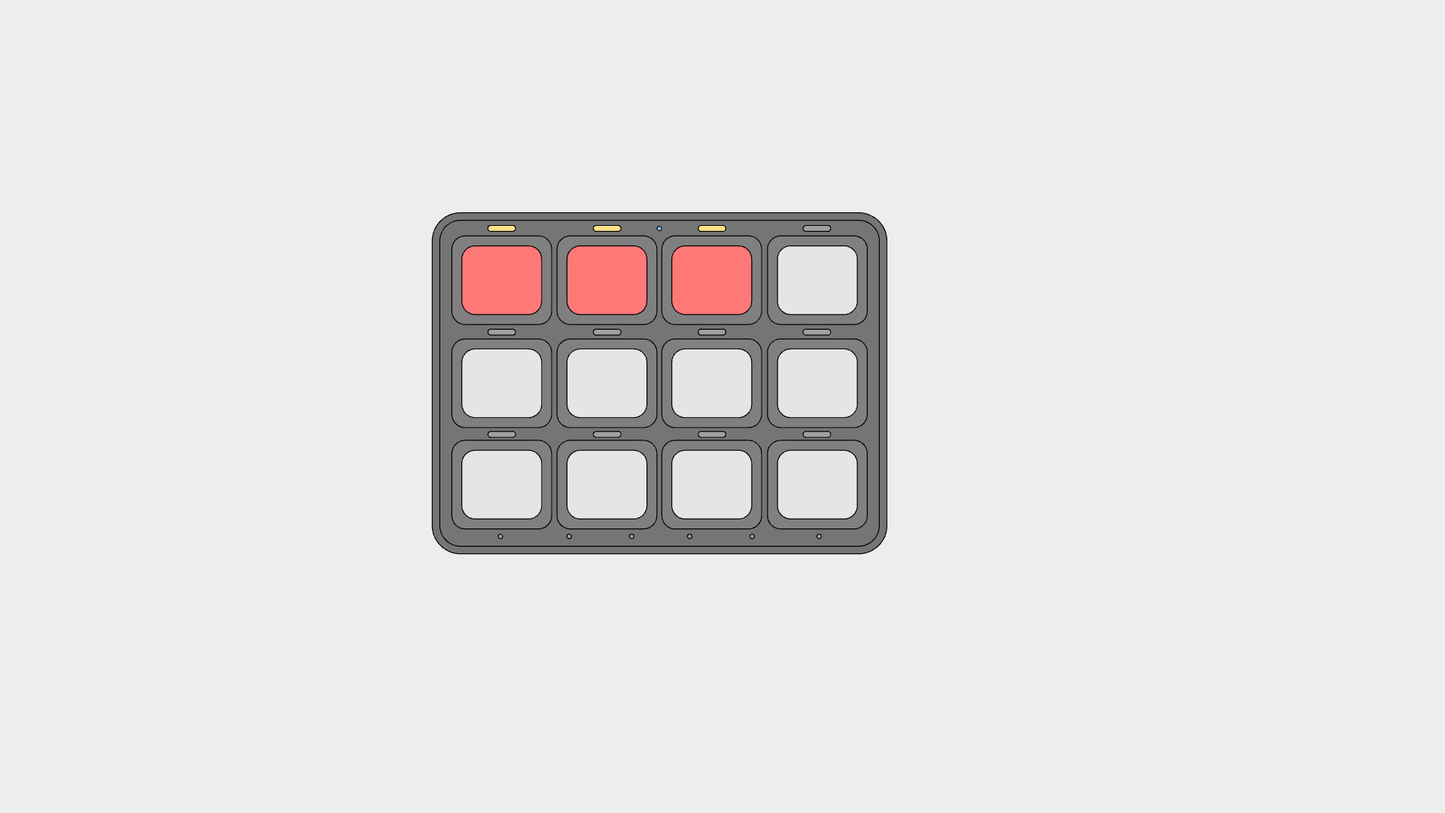 Switch-Pros RCR-12 Mockup Panel
